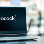 Peacock streaming service on a computer