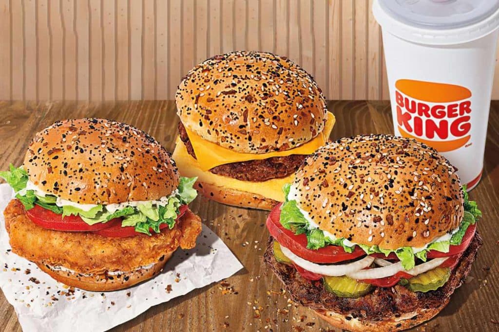 Burger King burgers