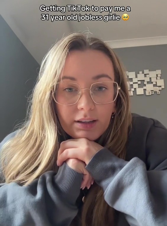 Natasha shared how she was relying on people watching her videos to earn money through the TikTok creator fund