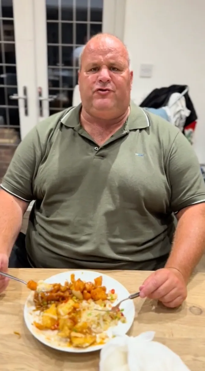 Big John has a huge army of followers on TikTok and is famed for his 'bosh' catchphrase
