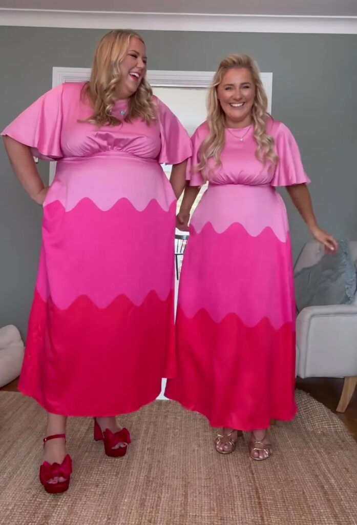 Laura Adlington and her best friend, Lottie Drynan, have found three summer dresses that look flattering on all body shapes