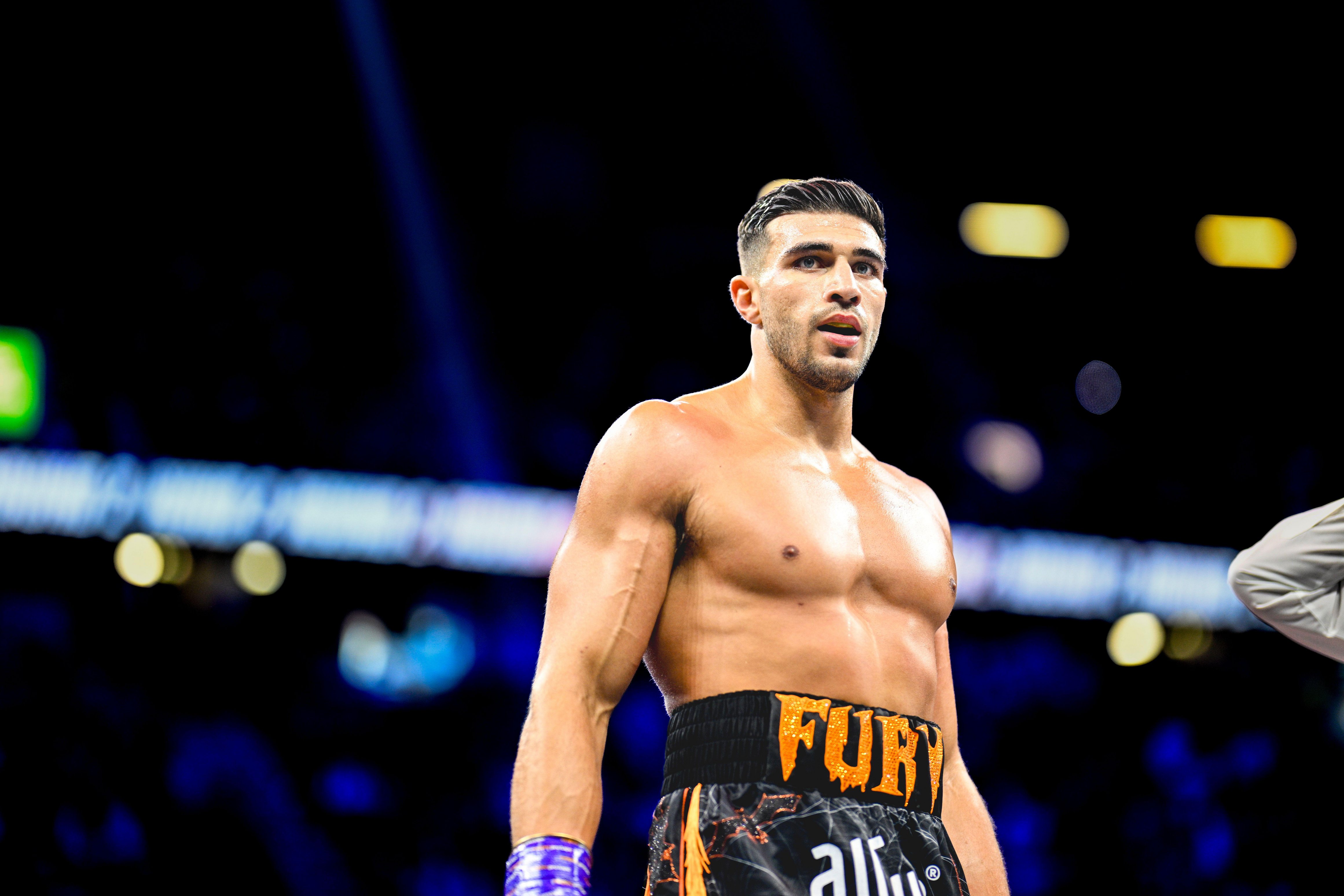 Tommy Fury has been called out to a rematch by Jake Paul
