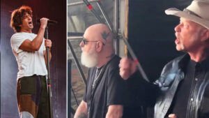 James Hetfield and Rob Halford Rock Out to Turnstile: Watch
