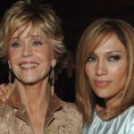 Fonda and Lopez at the "Monster-in-Law" premiere in Los Angeles in April 2005. Fonda shared how she was recognized from the movie during her 2019 jail stint in Washington, D.C.