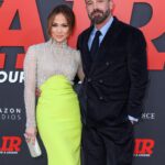Jennifer Lopez and husband Ben Affleck arrive at the World Premiere Of Amazon Studios' 'Air'