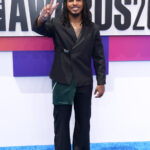 Keith Lee pictured at the 2024 BET Awards blue carpet