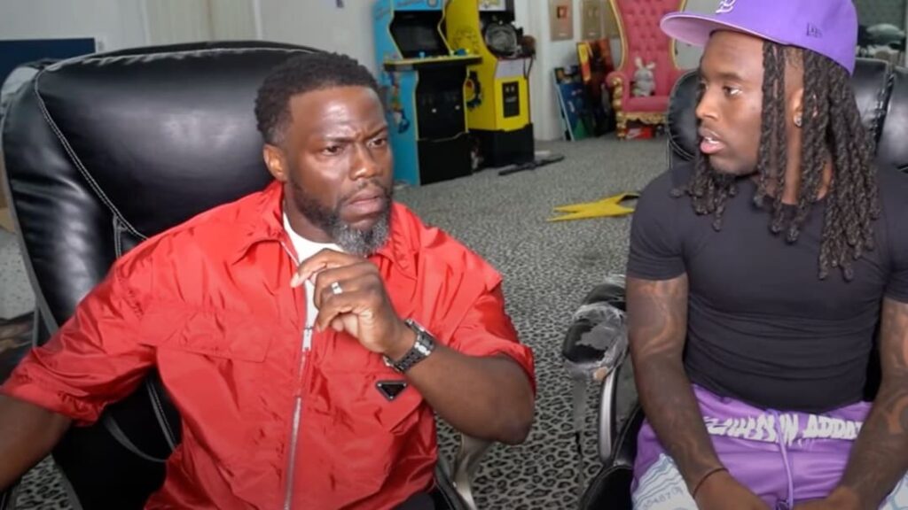 Kevin Hart wants Kai Cenat to play him in a future movie