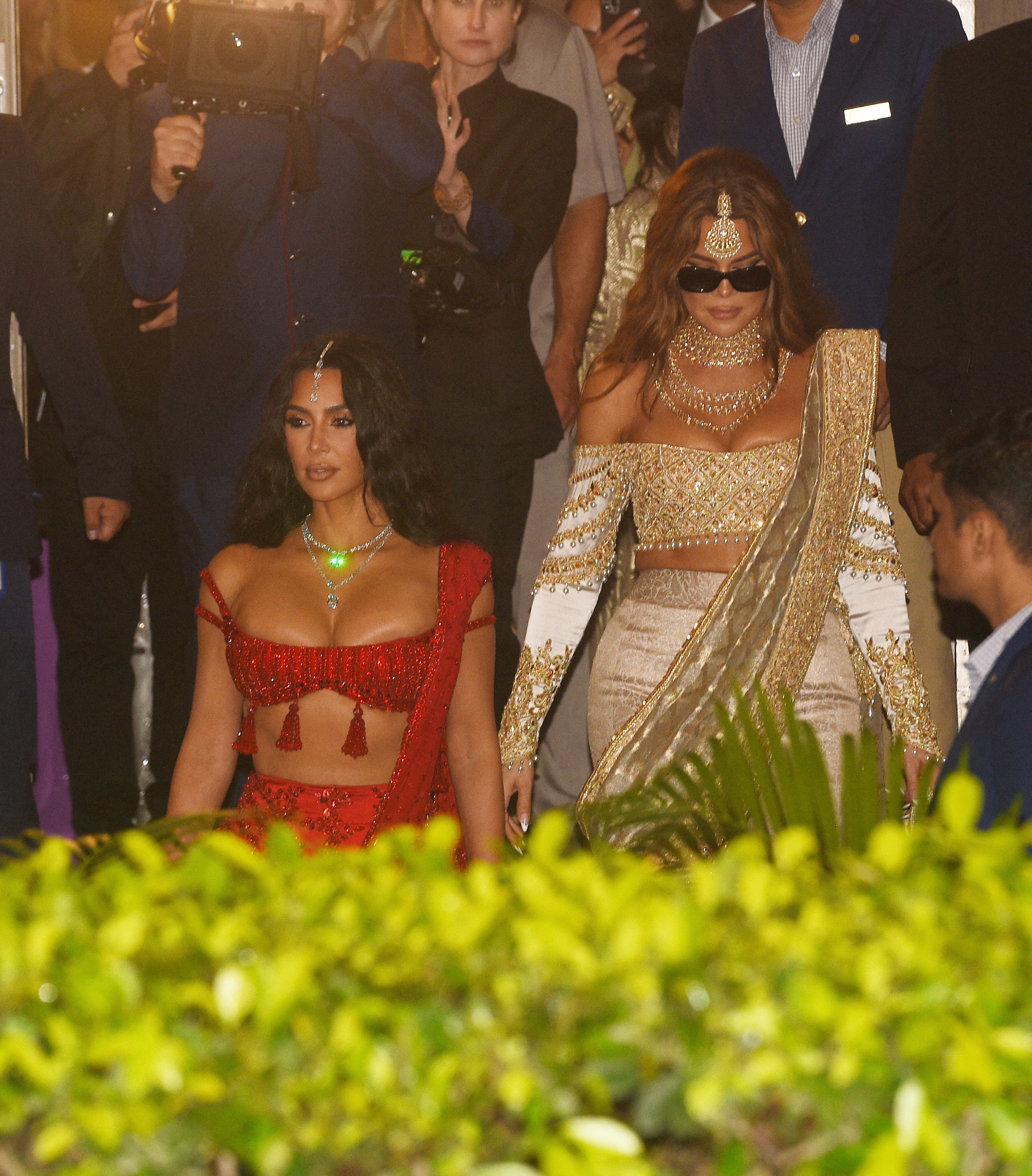 Khloe Kardashian was also in attendance to the lavish wedding