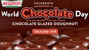 Krispy Kreme World Chocolate Day
