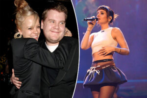 Lily Allen says James Corden was once 'flirtatious' and a 'beg friend'