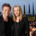 Matthew Perry, left, and Lisa Kudrow are pictured in 2013.