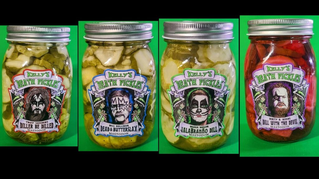 Mastodon Are Selling Custom Pickles