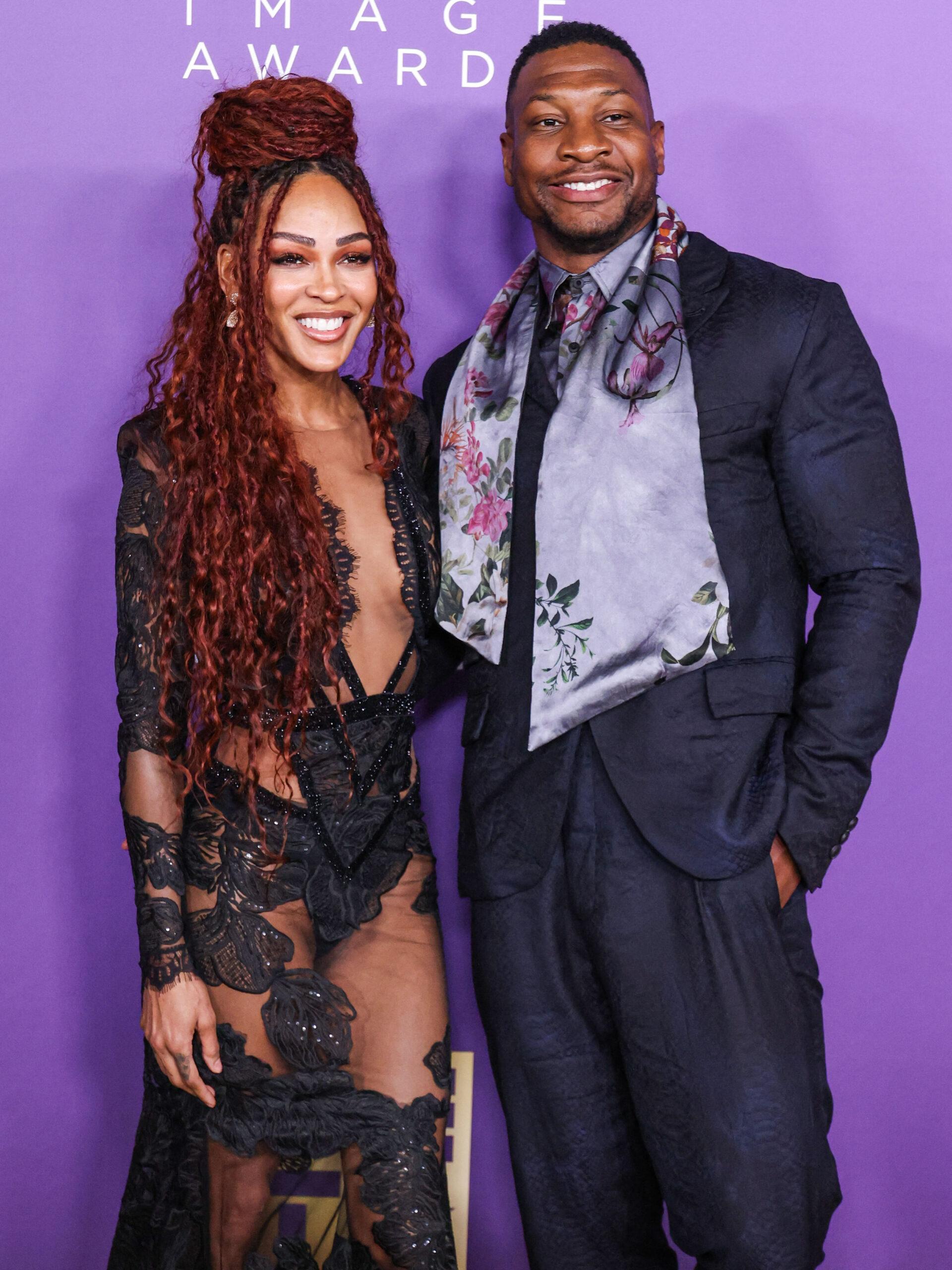 Jonathan Majors' and GF Meagan Good