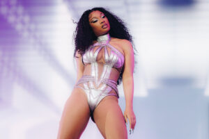 Megan Thee Stallion performs during the 2022 Coachella Valley Music And Arts Festival.