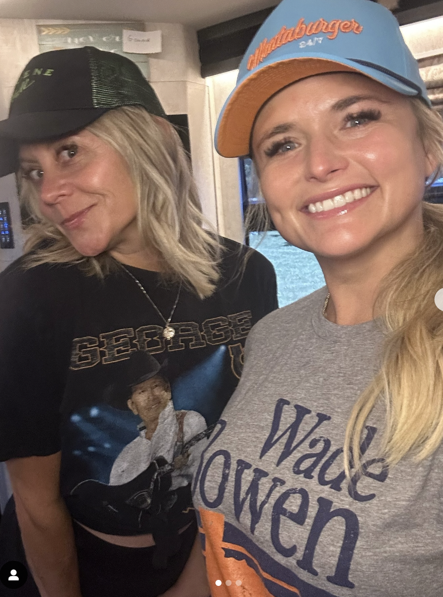 Miranda Lambert's Instagram post also featured a get-together with a fellow country star