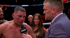 Nate Diaz called out Jake Paul for a rematch
