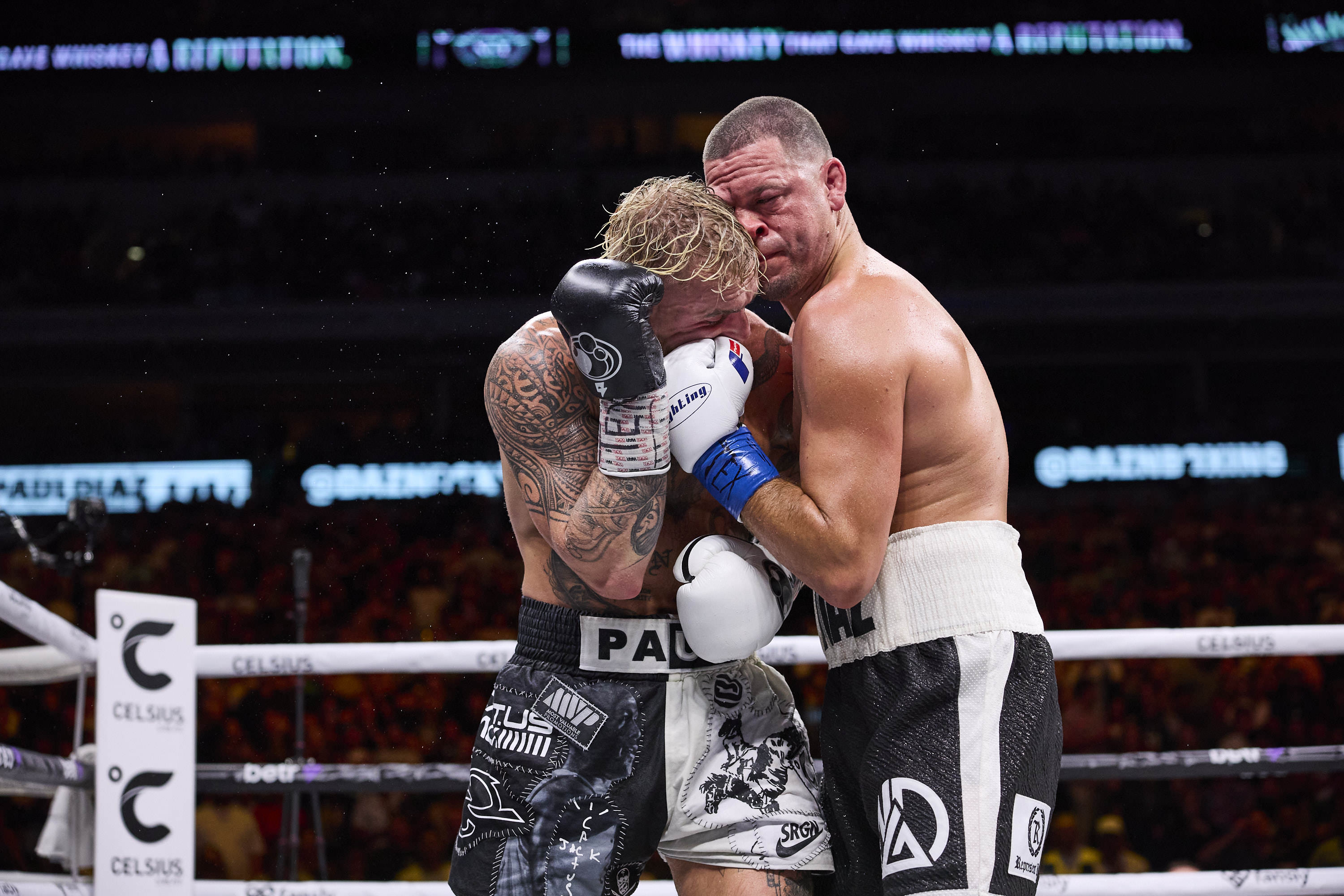 Jake Paul beat Nate Diaz in 2023