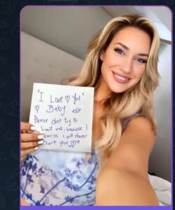 Paige Spiranac claimed she was impersonated online