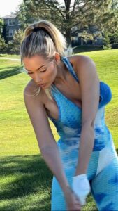 Paige Spiranac gave fans a hack for golfers with big boobs