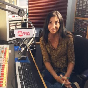 Radio host Kat Simons died on Saturday