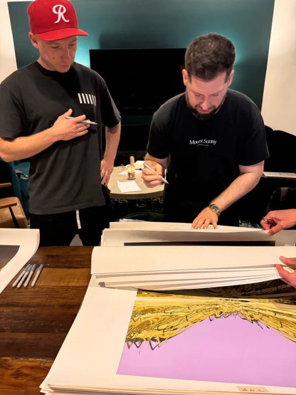 Rare Autographed Prints Created From ODESZA's "The Last Goodbye" Album Support Struggling Musicians