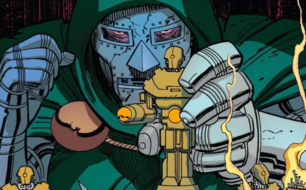 Doctor Victor Von Doom, ruler of Latveria and arch-nemesis of the Fantastic Four.