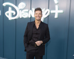 Ryan Seacrest- here at the official launch of Hulu on Disney+ - shared several throwback pictures of himself on Instagram