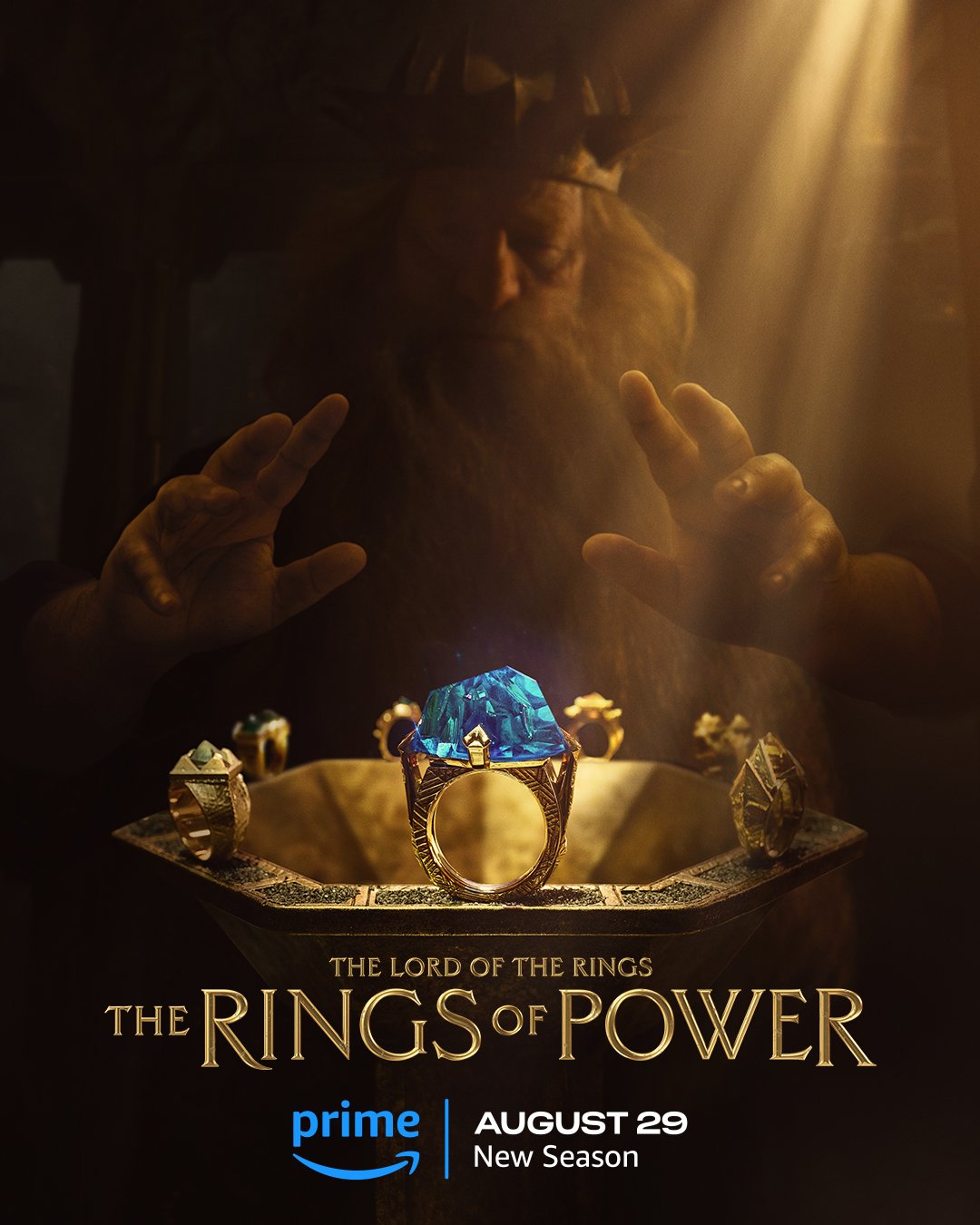 dwarven rings the lord of the rings the rings of power king durin