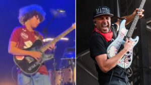 Tom Morello's 13-Year-Old Son Roman Is Ridiculously Talented