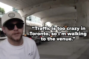 Traffic In Toronto Is So Embarrassingly Bad That Niall Horan Had To Walk To His Own Concert Or He Was Going To Miss It