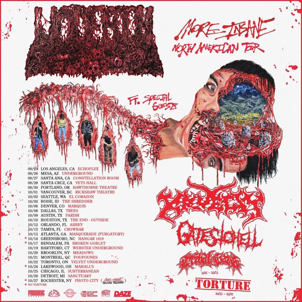 Undeath: More Insane North American Tour