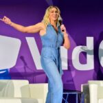 ANAHEIM, CALIFORNIA - JULY 11: WWE Superstar Charlotte Flair attends 2019 VidCon at Anaheim Convention Center on July 11, 2019 in Anaheim, California. (Photo by Jerod Harris/Getty Images)