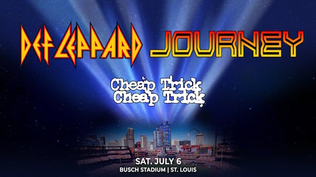 Watch: DEF LEPPARD Kicks Off Summer 2024 Stadium Tour With JOURNEY In St. Louis