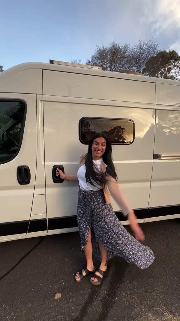 Priya spent seven months converting her van