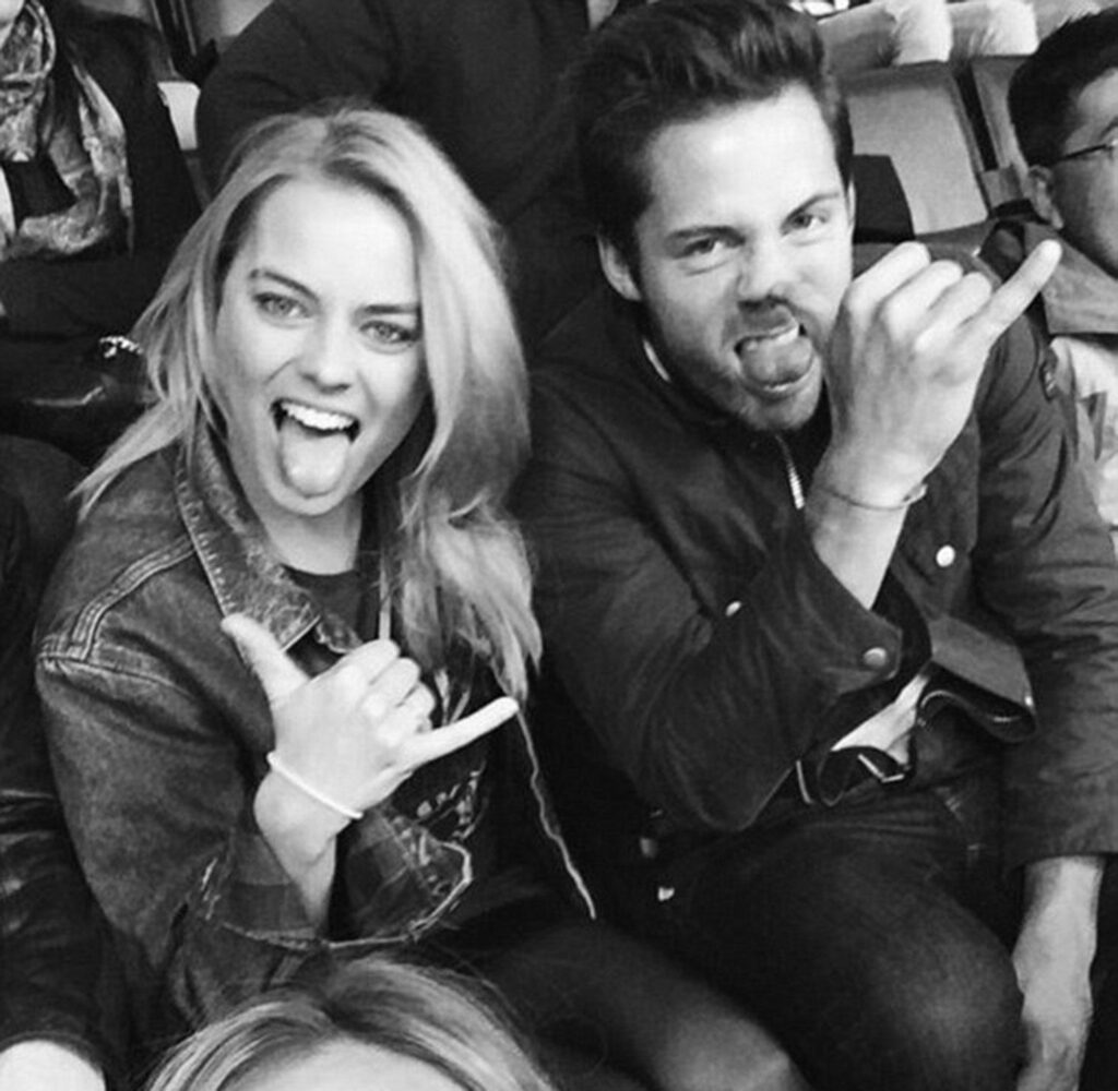 Tom Ackerley and Margot Robbie met in 2013