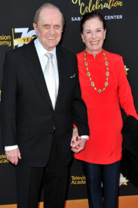 Comedian Bob Newhart and his wife, Ginnie Newhart attend the Television Academy’s 70th Anniversary Gala on June 2, 2016, in Los Angeles, California