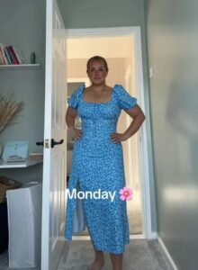 A primary school teacher has left people totally divided after showing off a week of her outfits for work