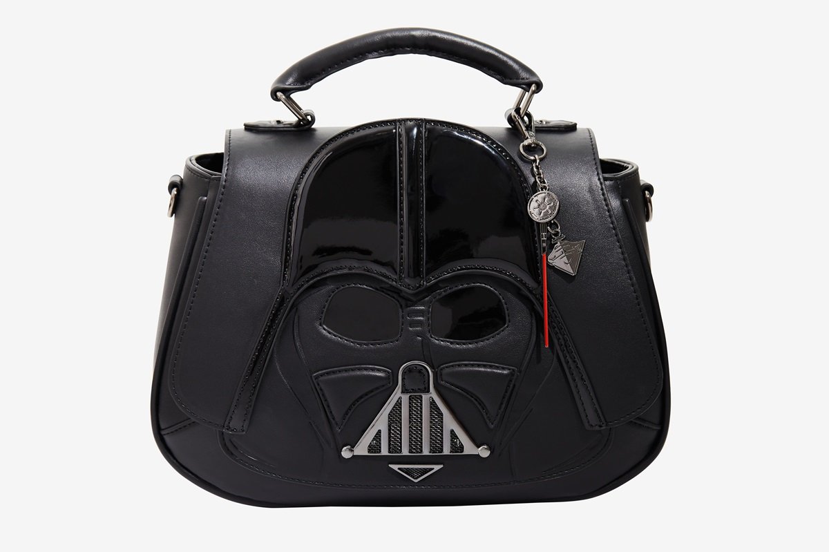 Darth Vader's helmet adorns this BoxLunch D23 exclusive bag.