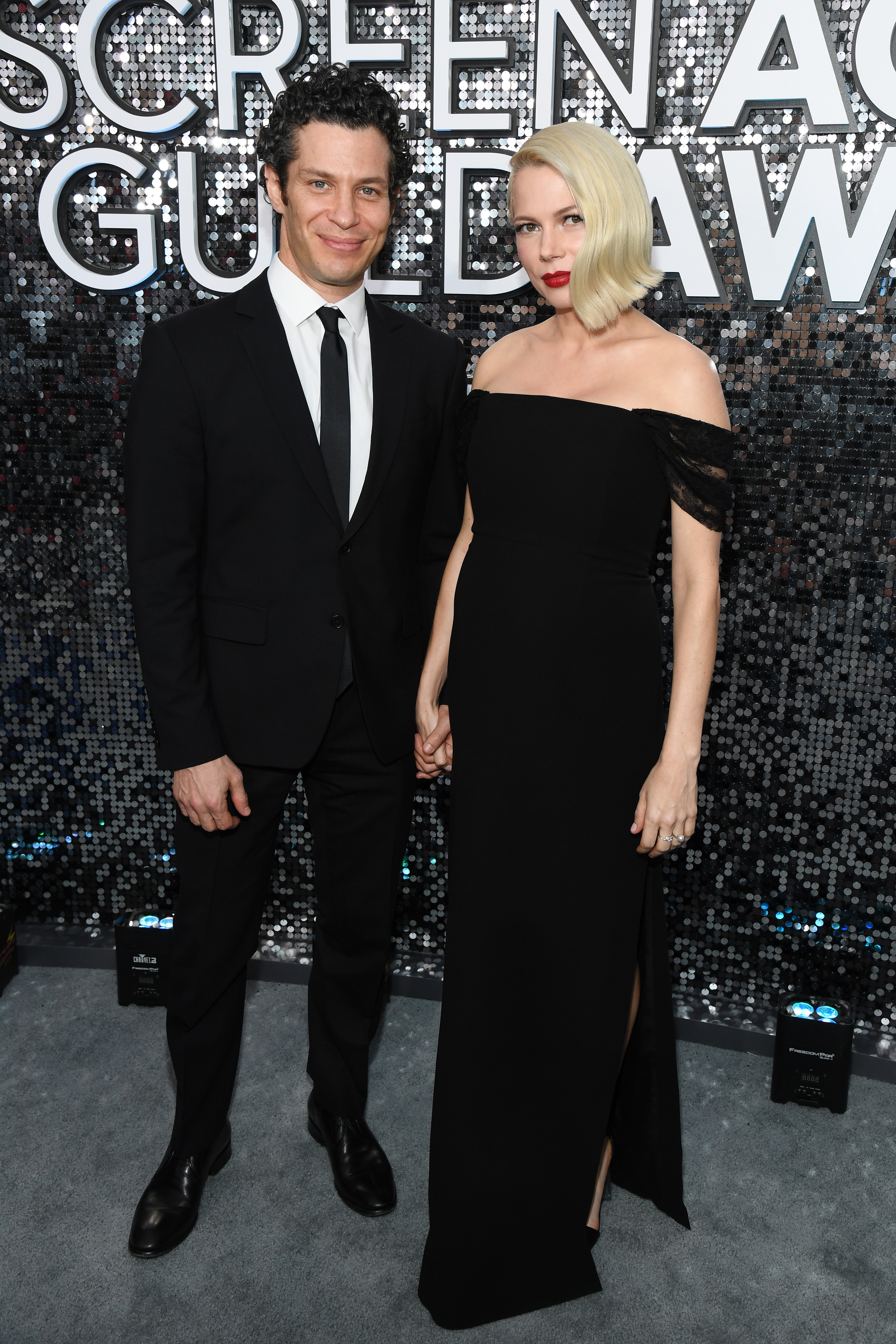 Thomas Kail and Michelle Williams, pictured at the 26th Annual Screen Actors Guild Awards in 2020, have two children together