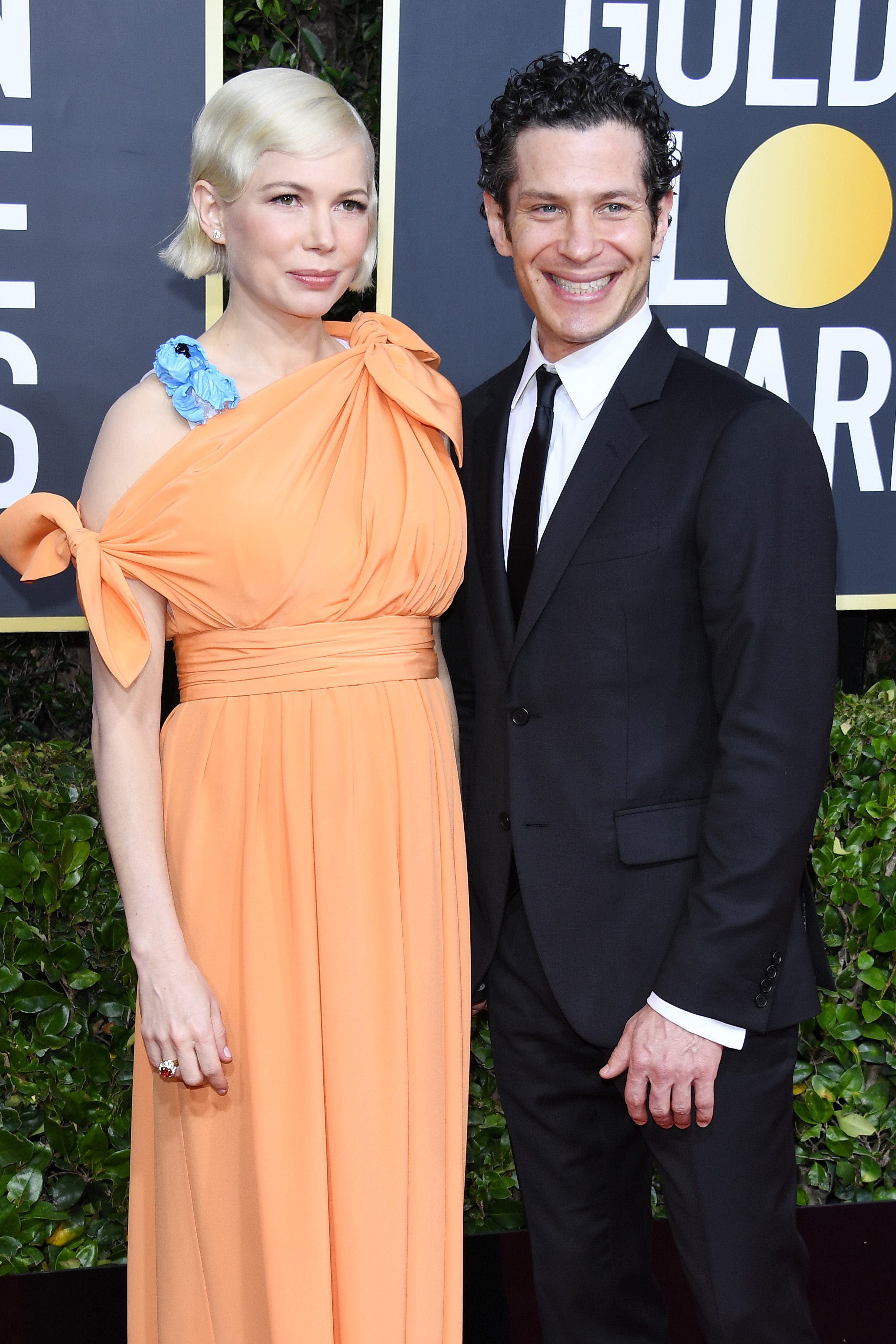 Michelle Williams and Thomas Kail, seen at the 77th Annual Golden Globe Awards in 2020, secretly married in March 2020