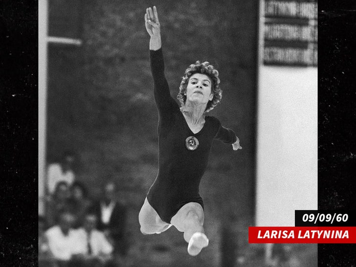 Larisa Latynina sub name swipe