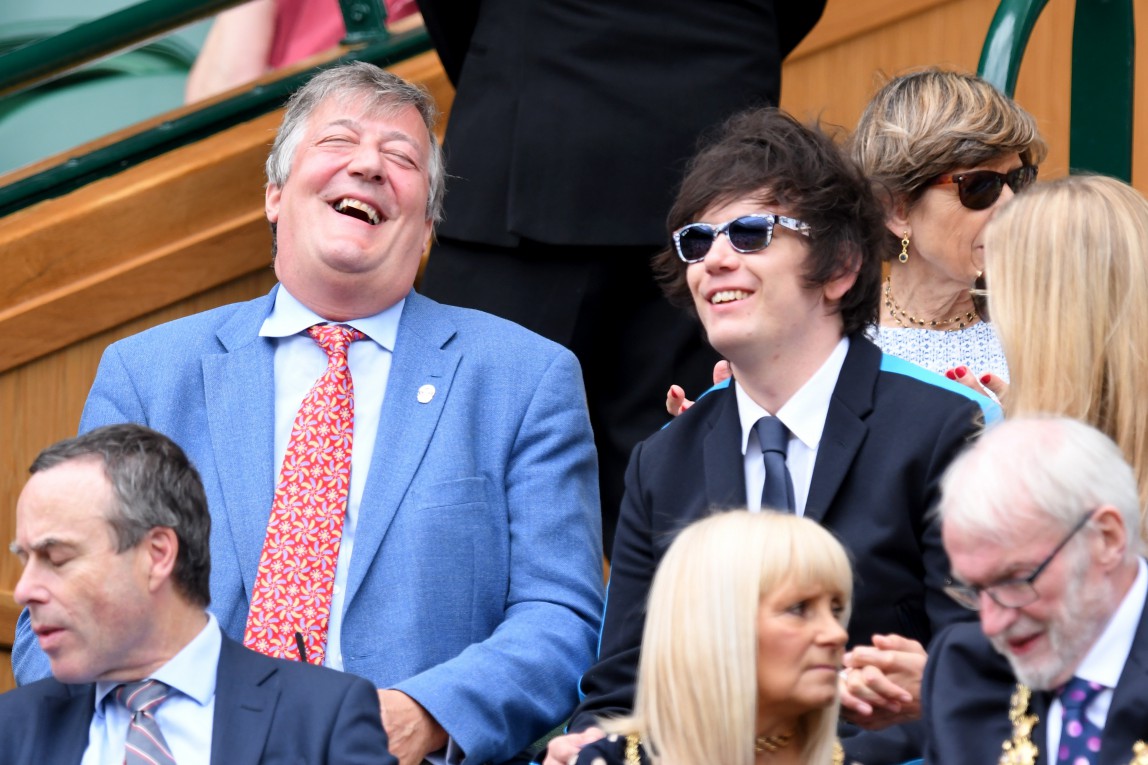  Presenter Stephen Fry and husband Elliott Spencer have a 30 year age gap