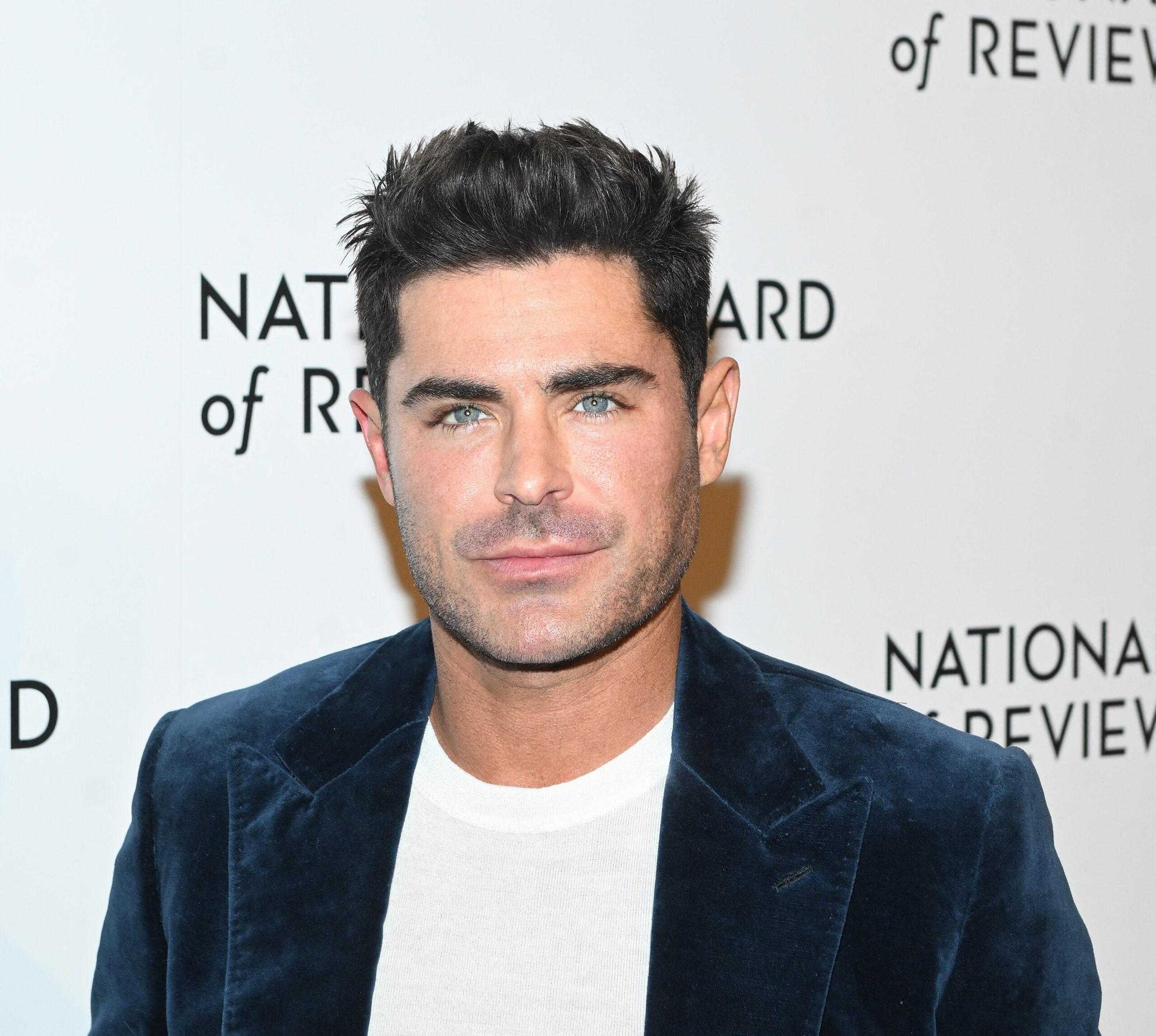 Zac Efron at 2024 National Board Of Review Gala