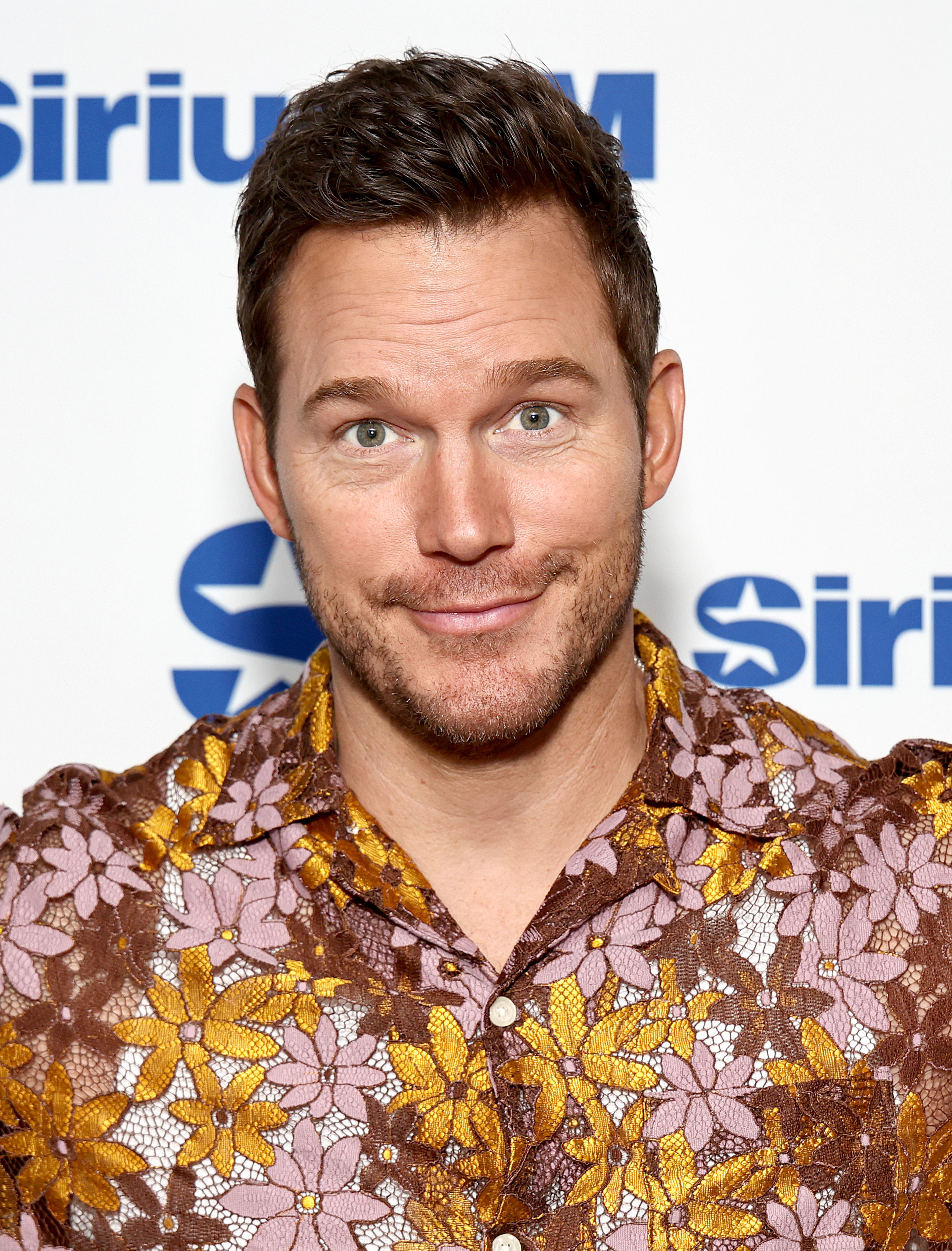 Actor Chris Pratt visits SiriusXM at SiriusXM Studios on May 23 in New York City