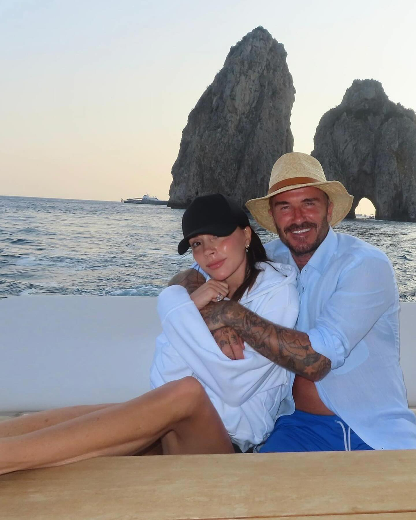 David Beckham and Victoria have been cruising Italy’s hotspots