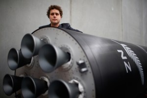 RocketLab CEO, Peter Beck poses for a portrait at the company's Auckland headquarters on June 10, 2015 in Auckland, New Zealand. The Rutherford, a battery-powered rocket engine printed on 3D parts developed by New Zealand space technology company, RocketLab, is set to reduce the cost for companies to send satellites to space by as much as US$5-45 million. Test flights will begin this year with a goal to provide commercial launch operations by 2016.