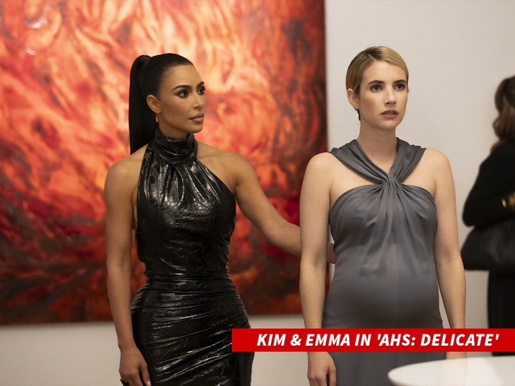 kim kardashian and emma roberts