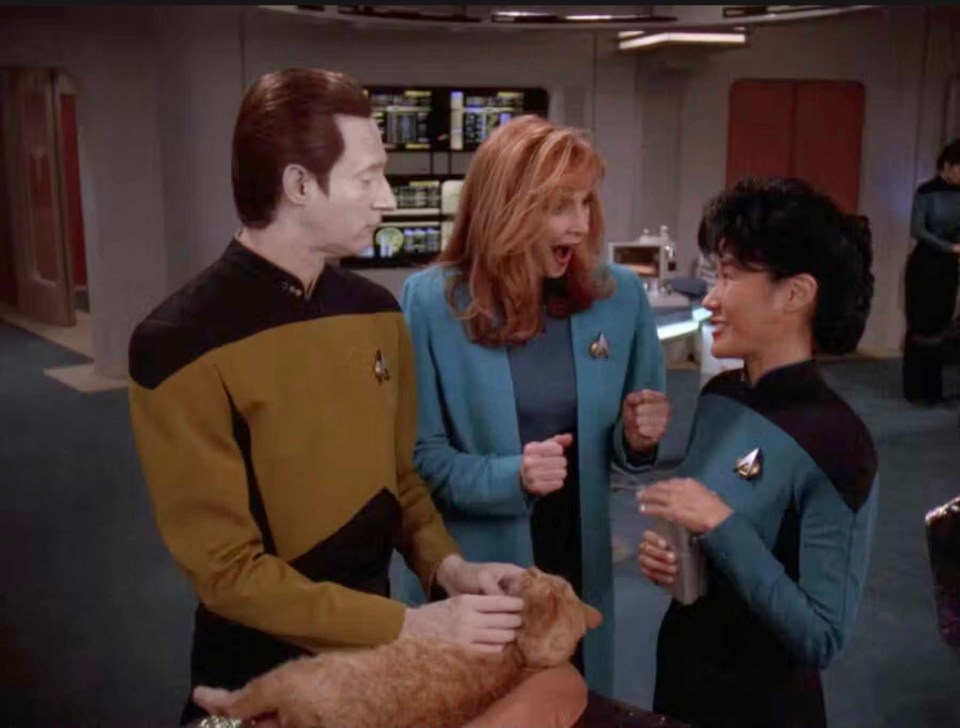 Patti Yasutake in Star Trek: The Next Generation