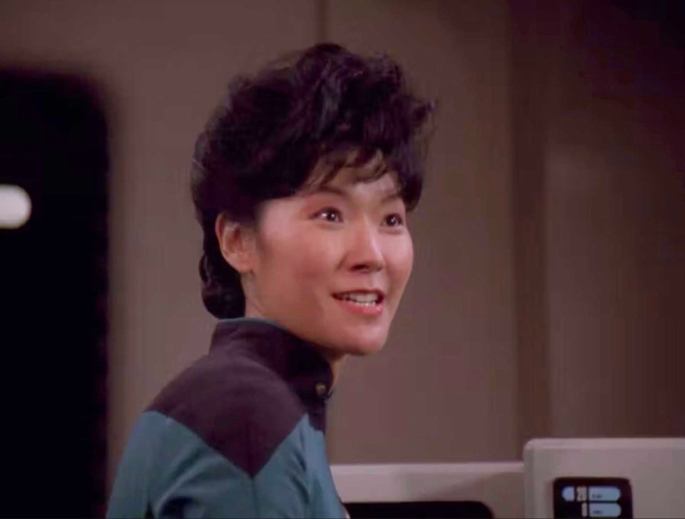 Patti Yasutake on Star Trek: The Next Generation