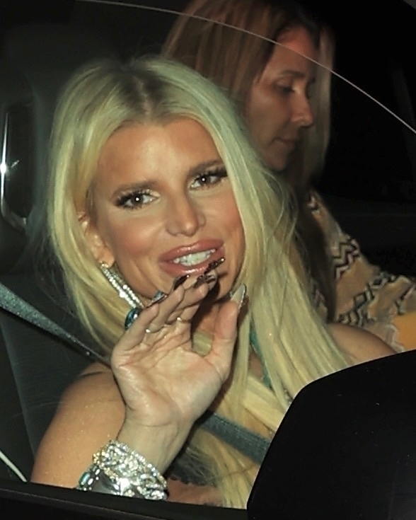 Jessica Simpson, seen heading to Mother Wolf in Los Angeles, has drawn some criticism from fans and speculation about plastic surgery